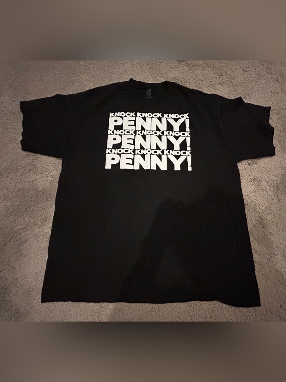 Ripple Junction Black The Big Bang Theory T-Shirt with White Graphics